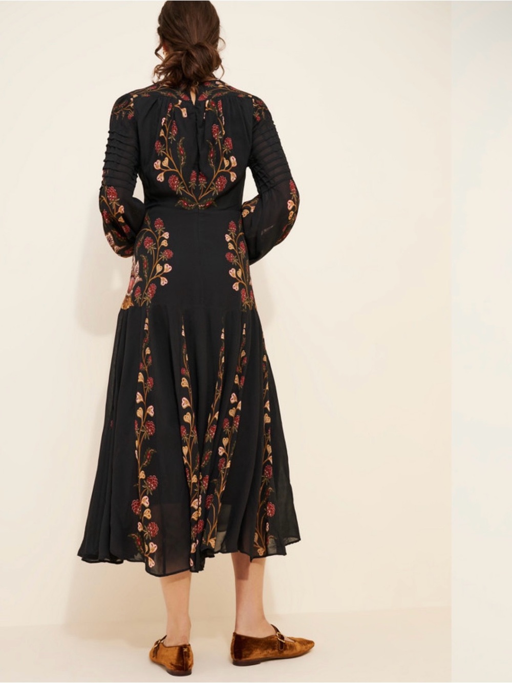 Farm Rio Berry Garden Long Sleeve Dress - Picture 2 of 7